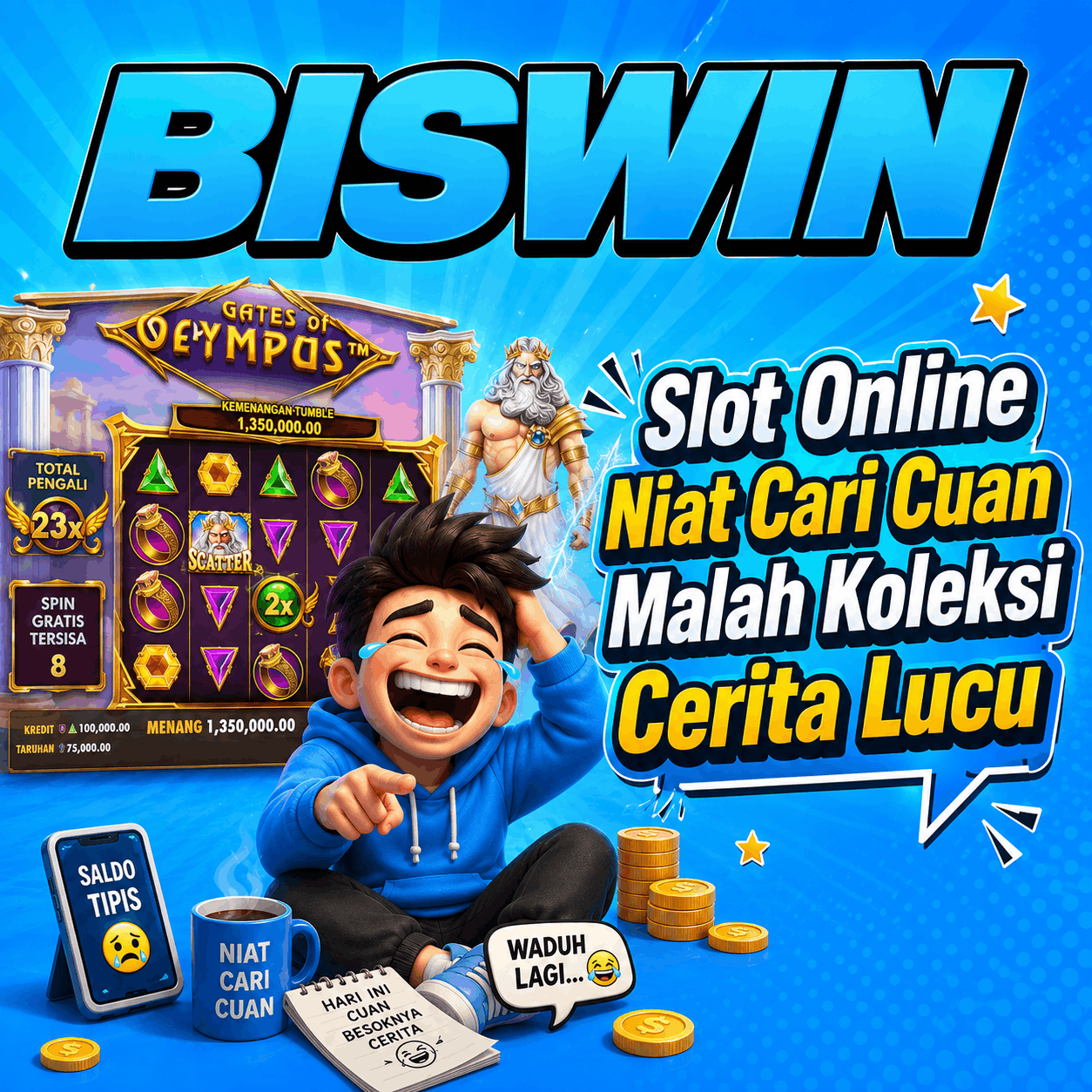 Banner BISWIN Cyber Blue